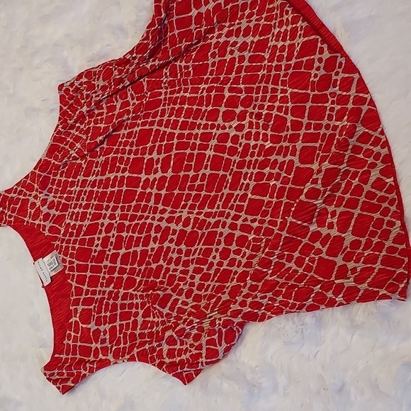 SUSAN Graver tank top blouse red, size xl - Picture 2 of 6